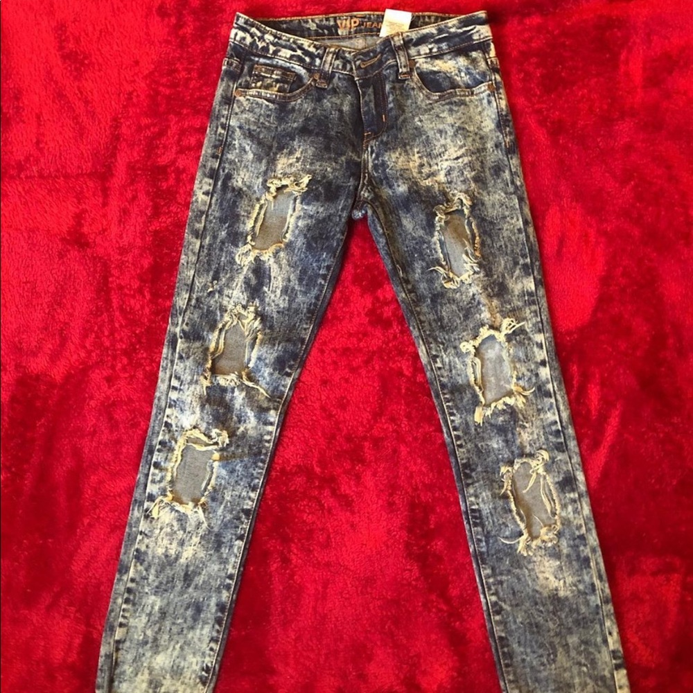 Jeans with Holes size 1/2